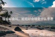 姐姐好会叫，姐姐好会哦是什么意思