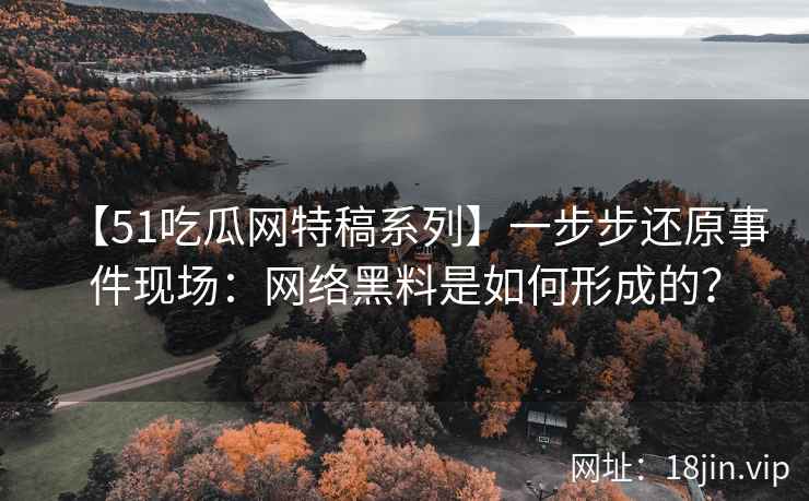 【51吃瓜网特稿系列】一步步还原事件现场：网络黑料是如何形成的？